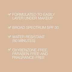 Neutrogena Purescreen+ Mineral UV Tint Face Liquid Tinted Sunscreen - with 100% Mineral Actives & Vitamin E,Enhances Natural Tone,Water Resistant,Broad Spectrum SPF 30,1.1 fl oz,(Pack of 2)