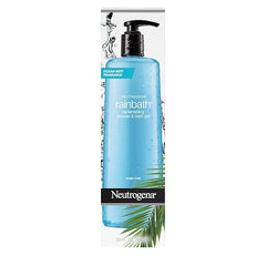 Neutrogena Rainbath Replenishing Shower and Bath Gel -Refreshing Body Wash with Moisturizing Formula for Soft Skin,Ocean Mist Scent,32 fl. oz. (946 mL) Pump Bottle,(Pack of 2)