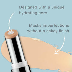 Neutrogena Hydro Boost Hydrating Concealer Stick, Oil-Free, Lightweight Cover-Up Makeup with Hyaluronic Acid Refreshes Dry Skin & Provides Buildable Coverage, 10 Fair, 0.12 Oz