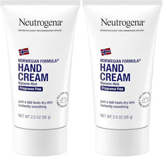 Neutrogena Norwegian Formula Hand Cream FragranceFree, 2 Ounce (Pack of 2)