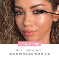 Neutrogena Hydro Boost Plumping Mascara Enriched with Hydrating Hyaluronic Acid, Vitamin E, and Keratin for Dry or Brittle Lashes, Black/Brown 03,.21 oz