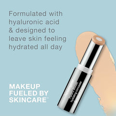 Neutrogena Hydro Boost Hydrating Concealer Stick, Makeup with Hyaluronic Acid for Dry Skin, Lightweight Oil-Free Cover-Up with Buildable Coverage, 30 Light/Medium, 0.12 Oz